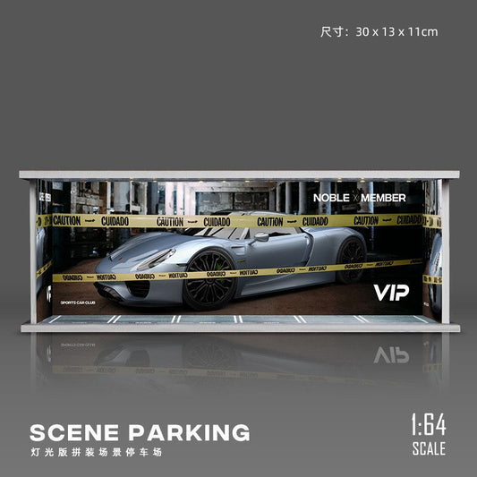 1:64 garage parking display