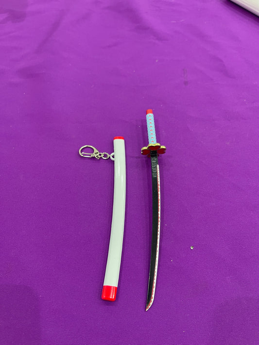 Demon slayer mitsuri sword keychain