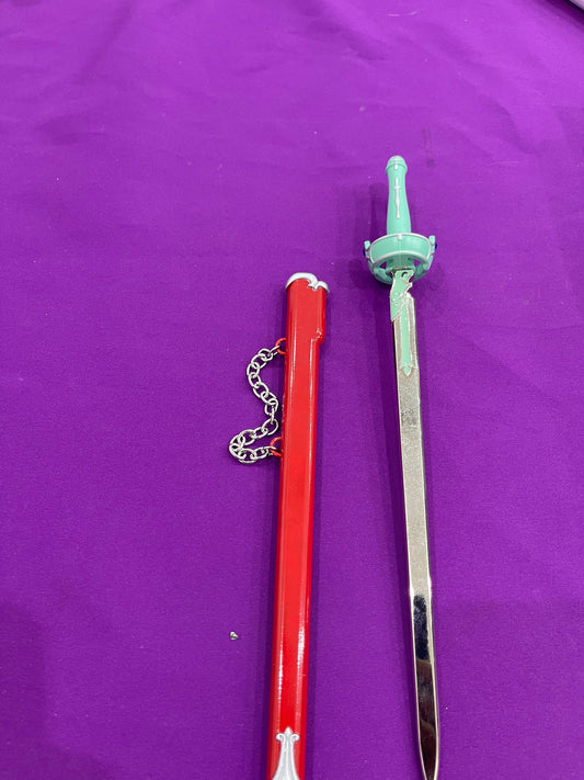 Asuna big keychain sword