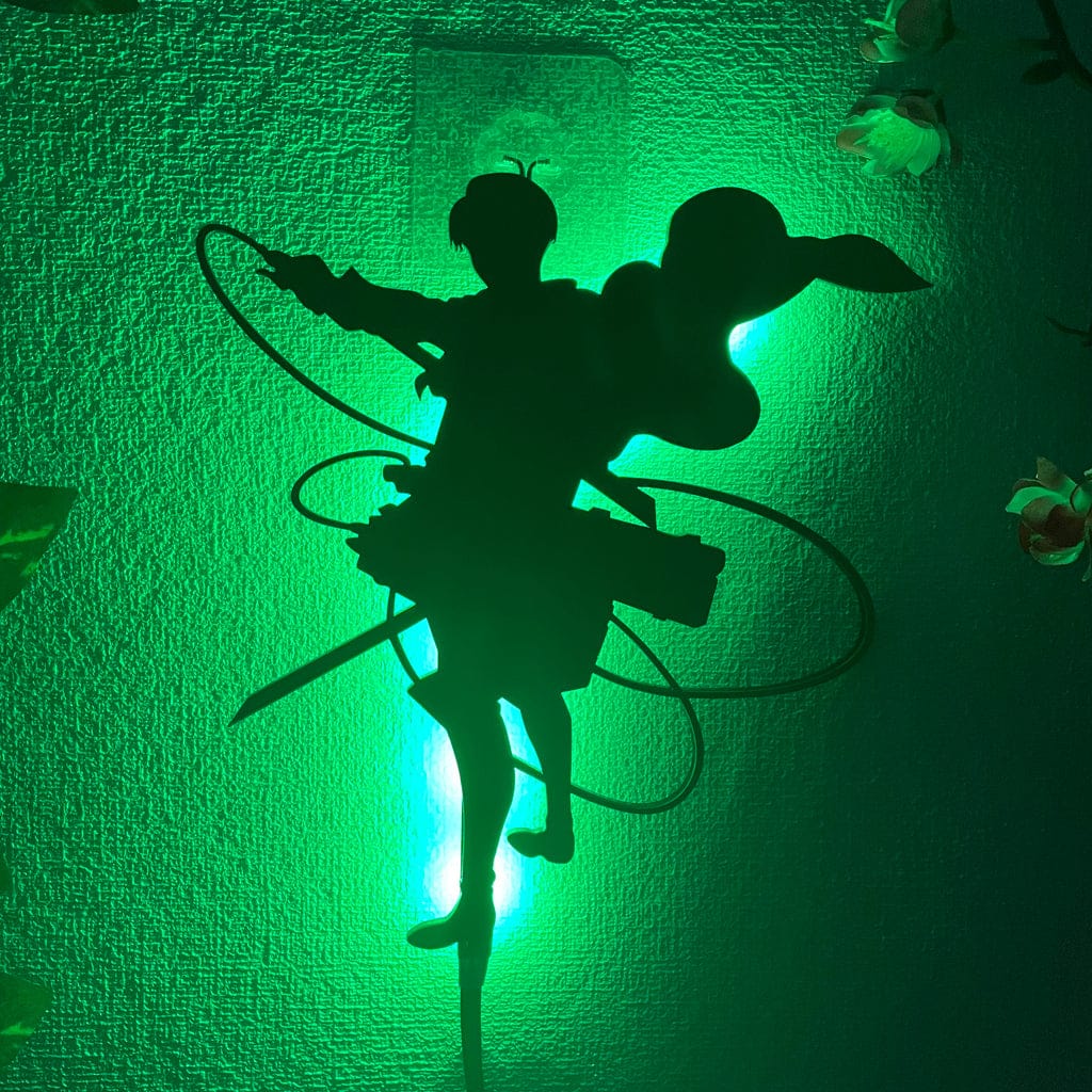 Levi Ackerman Silhouette Wall Light