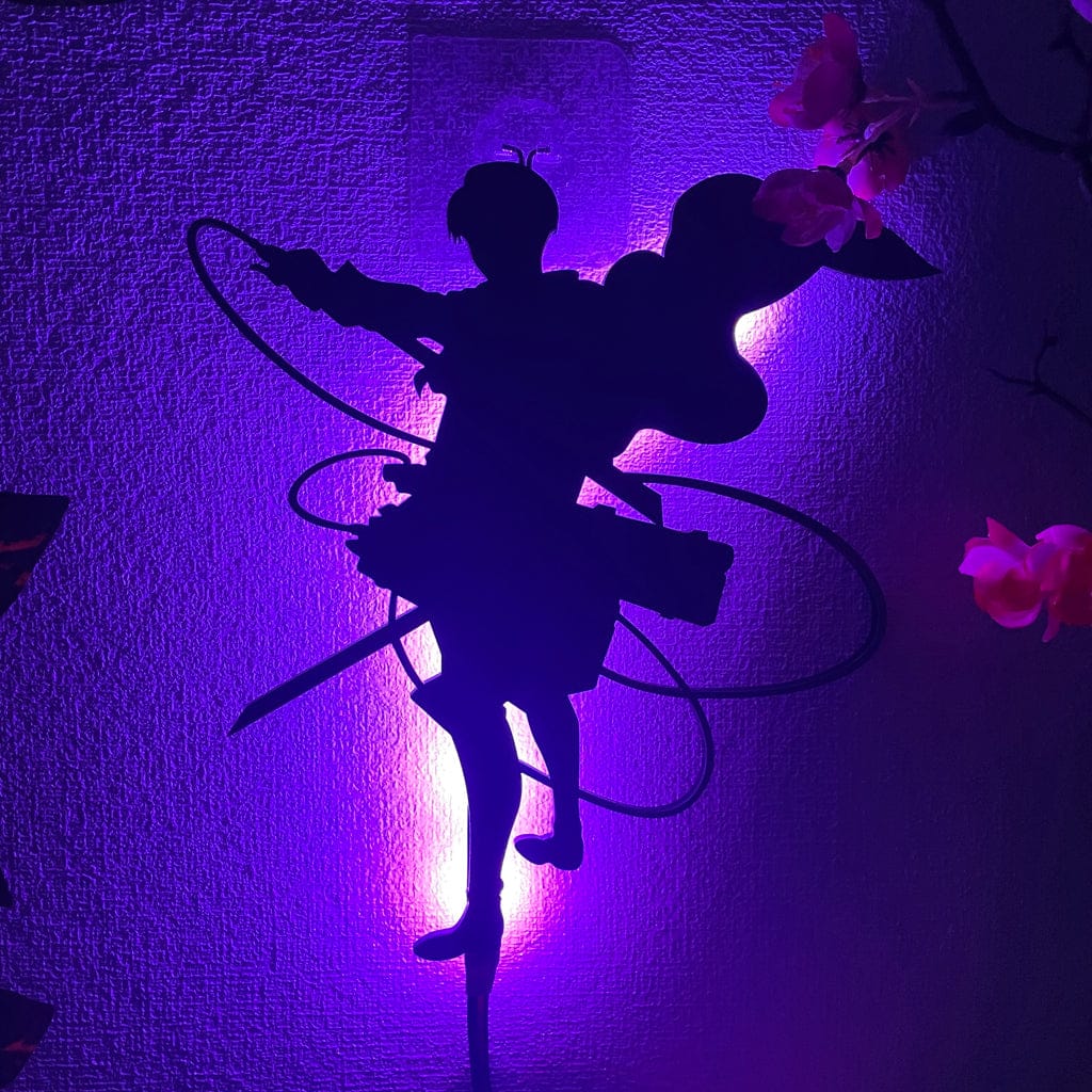 Levi Ackerman Silhouette Wall Light