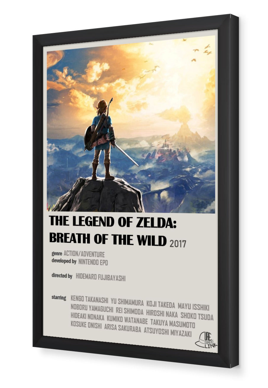 The Legend of Zelda Framed Poster