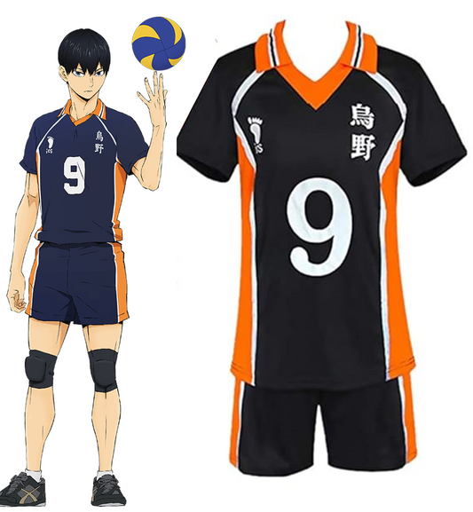 Haikyu!! Tobio Kageyama Jersey Uniform Cosplay Set