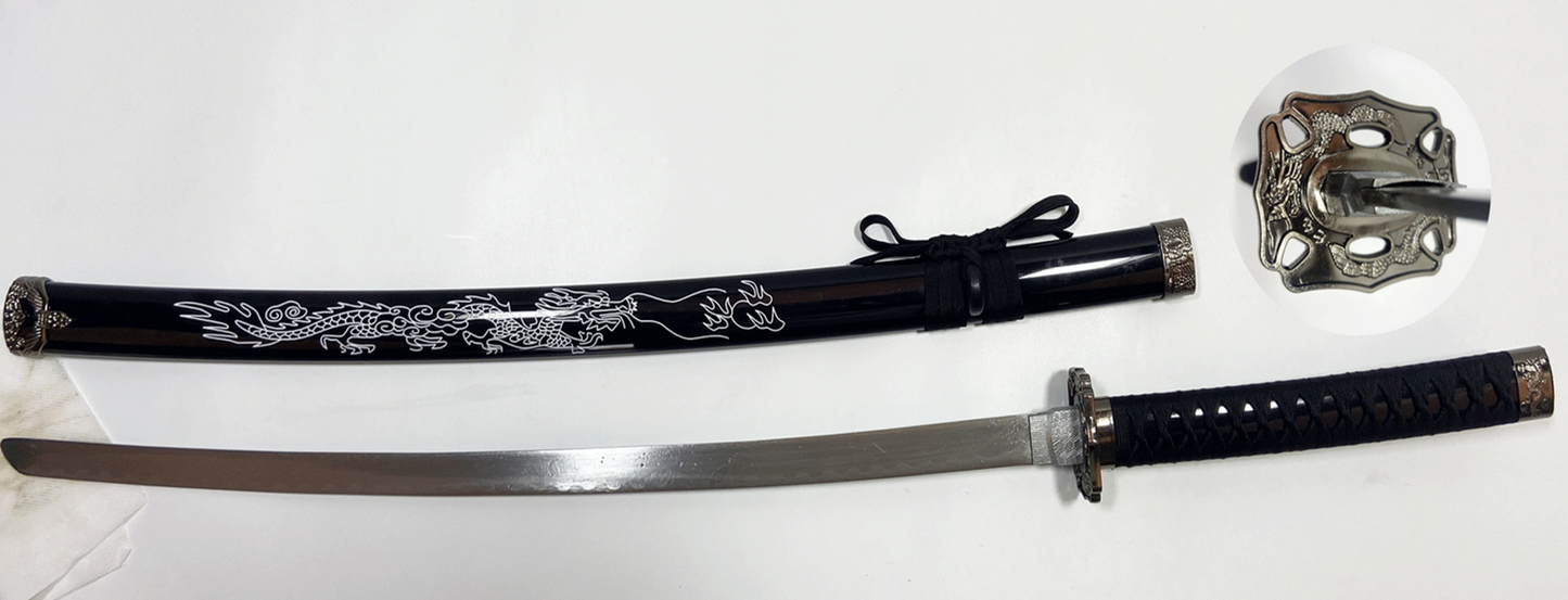Japanese Dragon Metal Sword