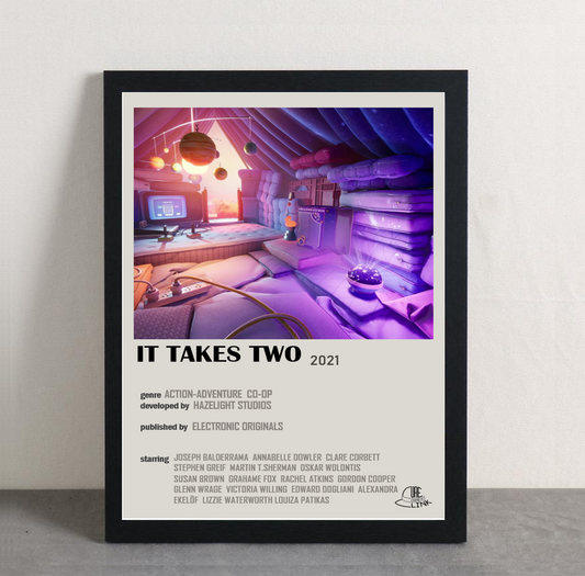 It Takes Two Framed Poster