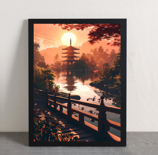 At Dusk Framed Poster