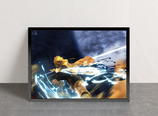 Demon Slayer Zenitsu Poster