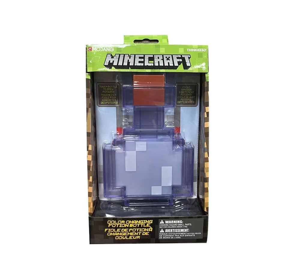 Minecraft LED Color-changing Potion Bottle