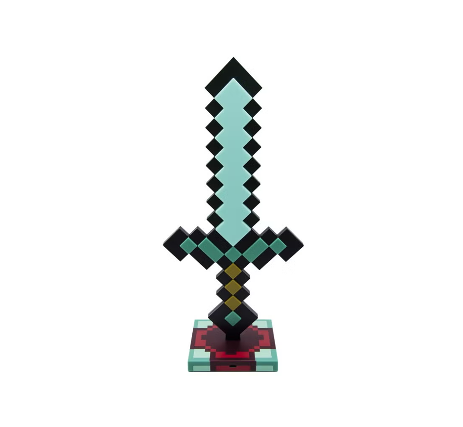 Minecraft LED Diamond Sword Lamp