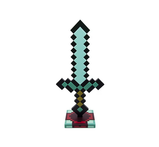 Minecraft LED Diamond Sword Lamp