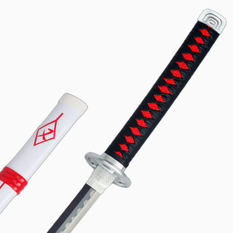 Epic Seven Ran Red and White Metal Sword