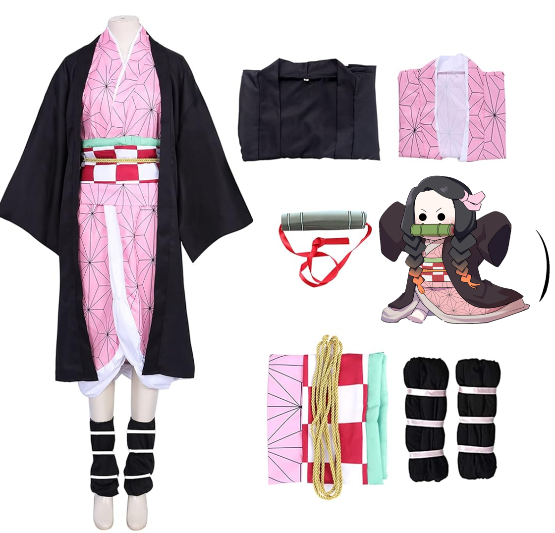 Demon Slayer Kamado Nezuko Cosplay Set