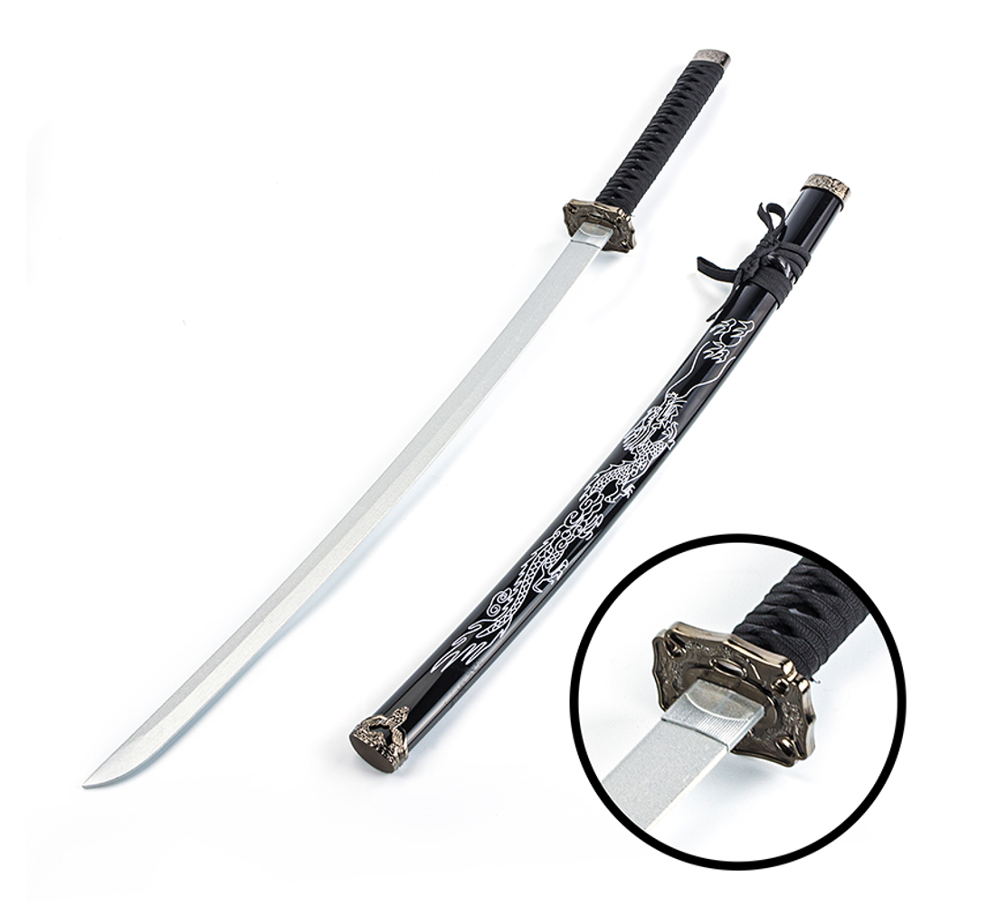 Japanese Dragon Metal Sword