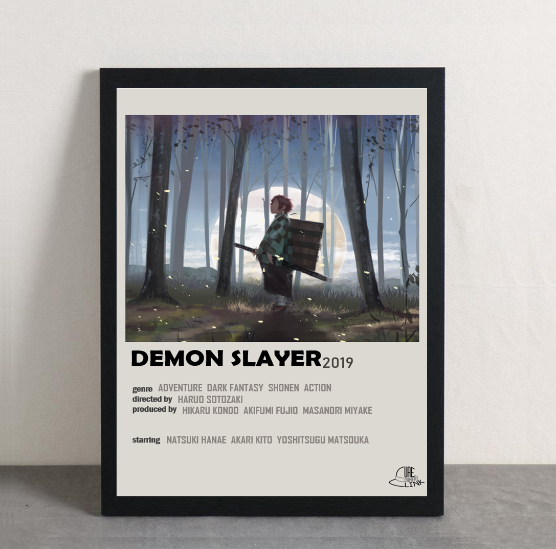 Demon Slayer Framed Poster