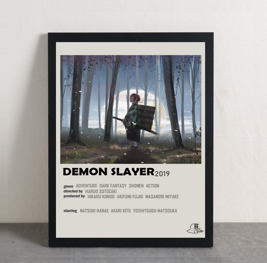 Demon Slayer Framed Poster