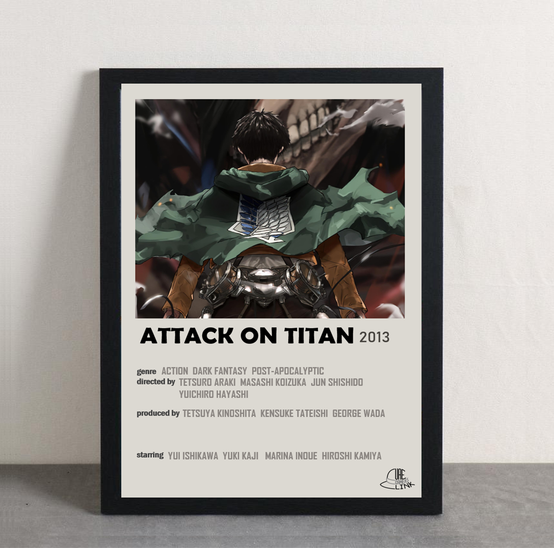 Attack on Titan Framed Poster