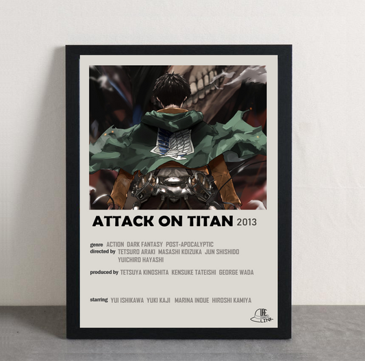 Attack on Titan Framed Poster