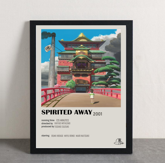 GHIBLI Spirited Away Framed Poster