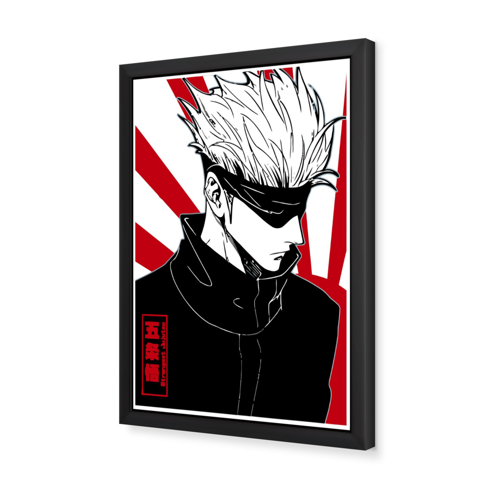 JJK Satoru Gojo Framed Poster