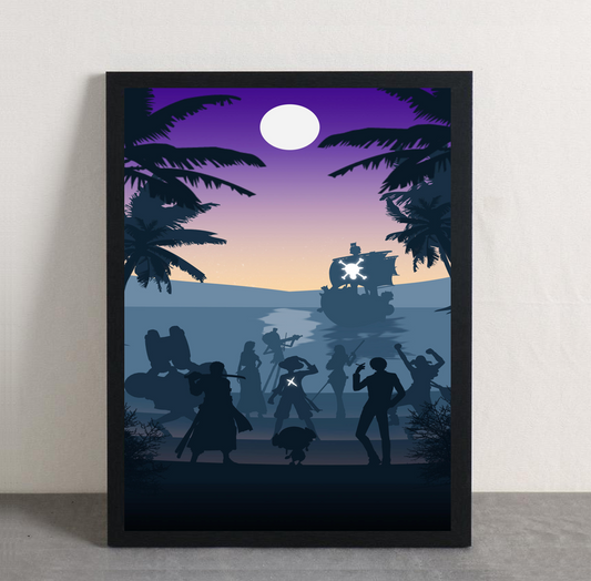 One Piece Framed Poster