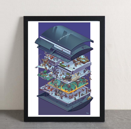 Playstation 3 Framed Poster