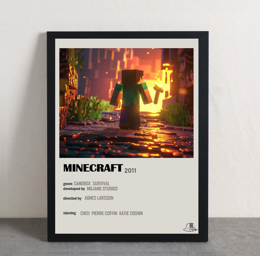 Minecraft Framed Poster