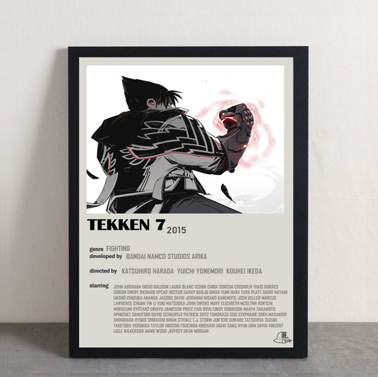 Tekken 7 Framed Poster