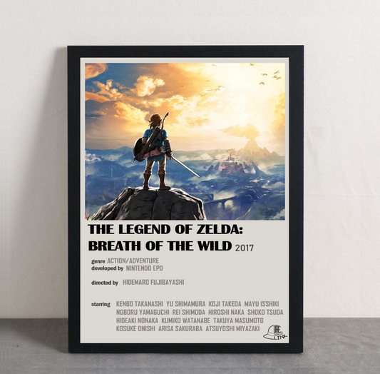 The Legend of Zelda Framed Poster