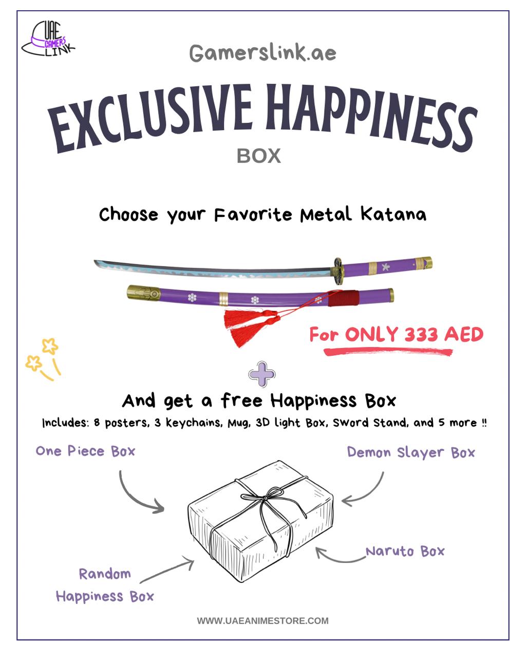 METAL SWORD HAPPINESS BOX