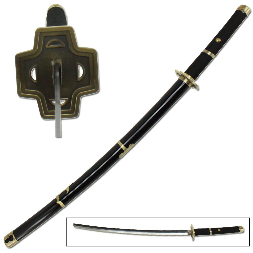 One piece zoro black cheap sword