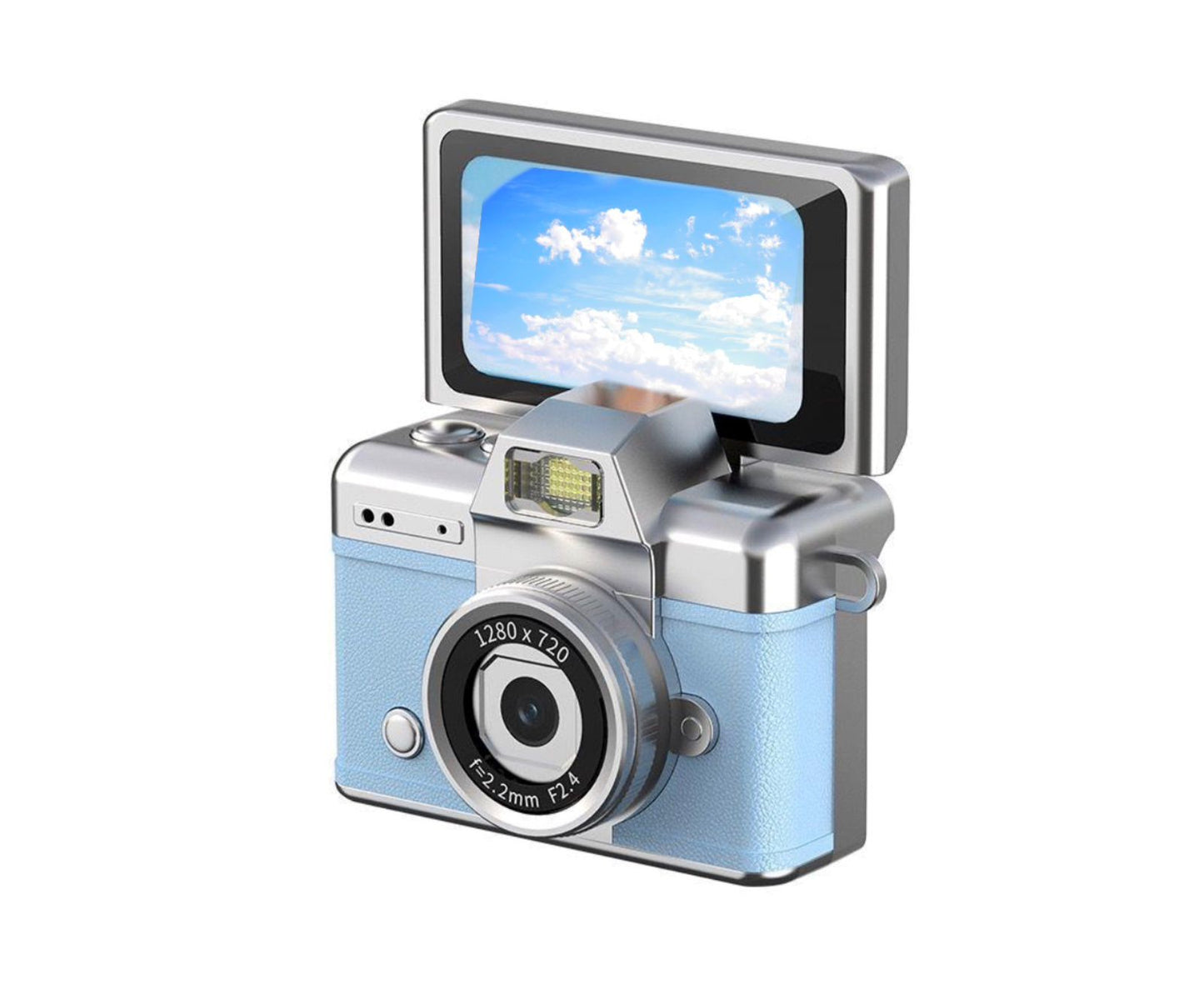 Mini Digital Vintage Camera w/ Flip Screen (6 colors)