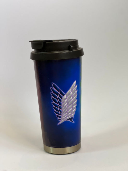 Attack on Titan temperature bottle