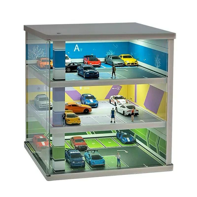 1:64 Parking Lot Acrylic Model