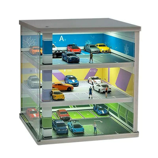 1:64 Parking Lot Acrylic Model