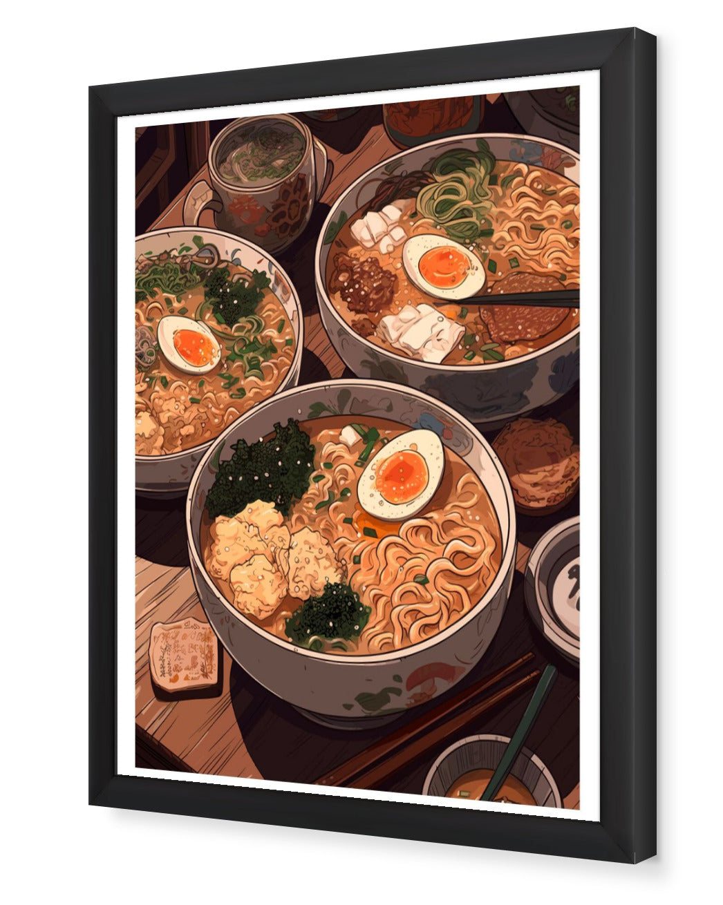 Ramen Night Framed Poster