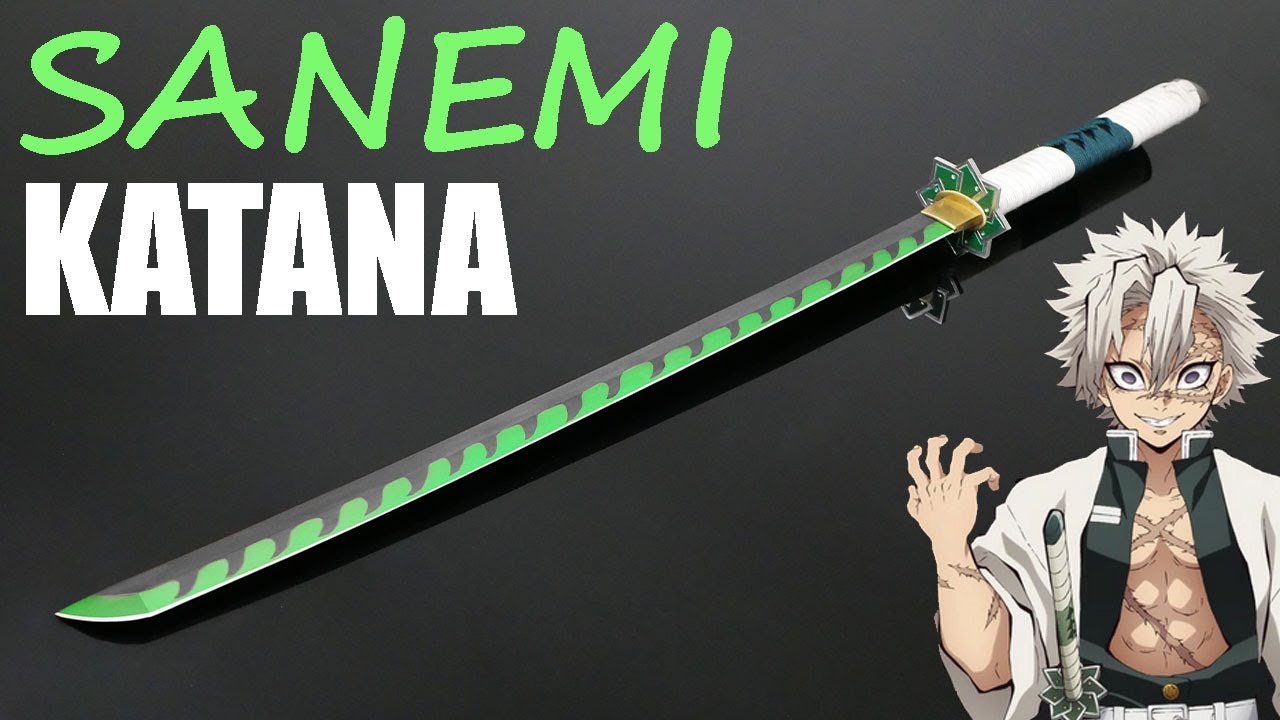 Demon Slayer Sanemi Metal Sword
