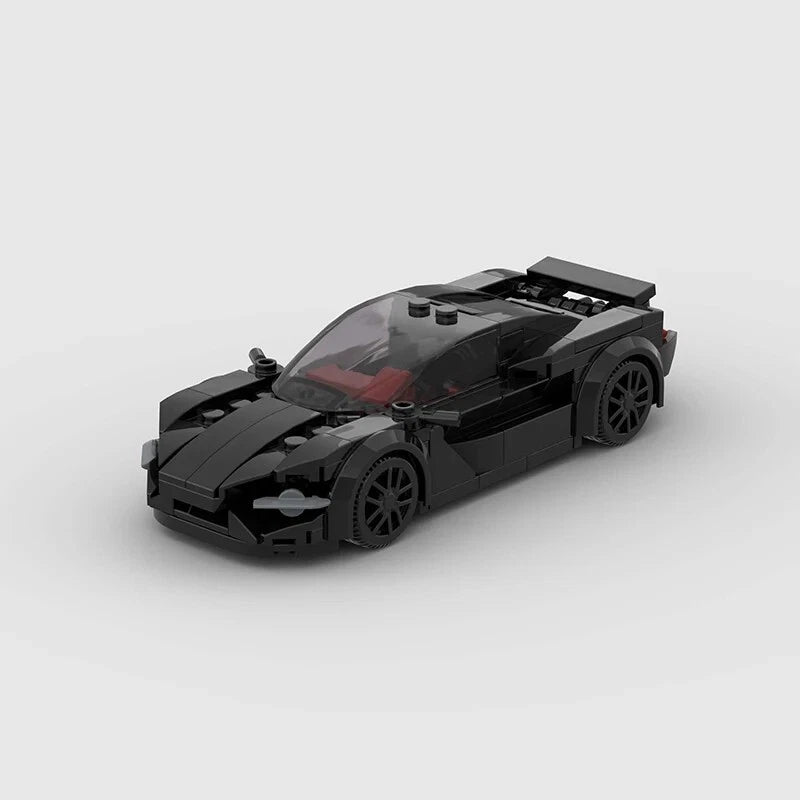 Black McLaren 765lt Building Blocks