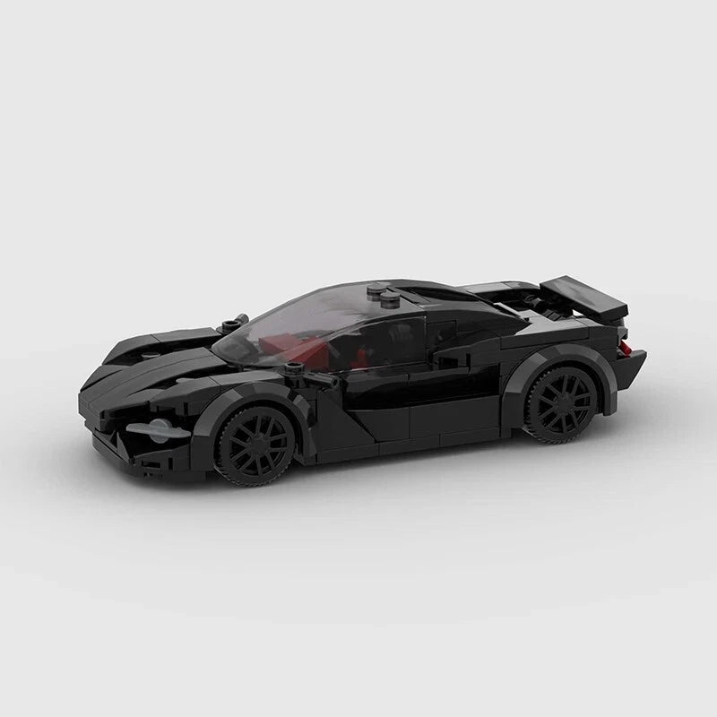 Black McLaren 765lt Building Blocks