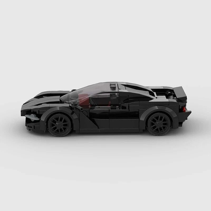 Black McLaren 765lt Building Blocks
