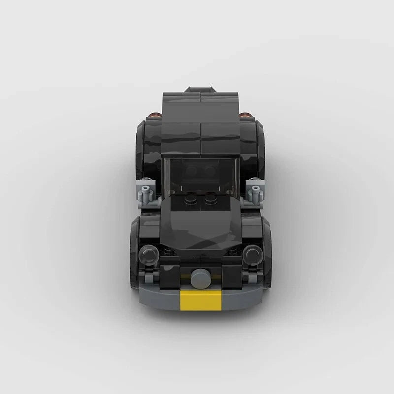 Black Volkswagen Beetle Building Blocks