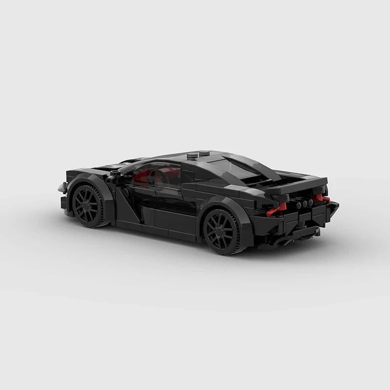 Black McLaren 765lt Building Blocks