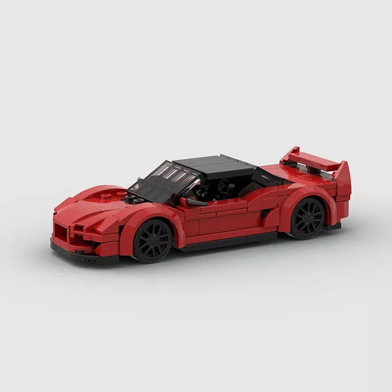 Acura NSX Red Building Blocks