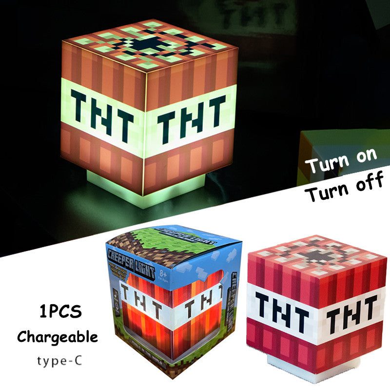 Minecraft TNT LED Night Light
