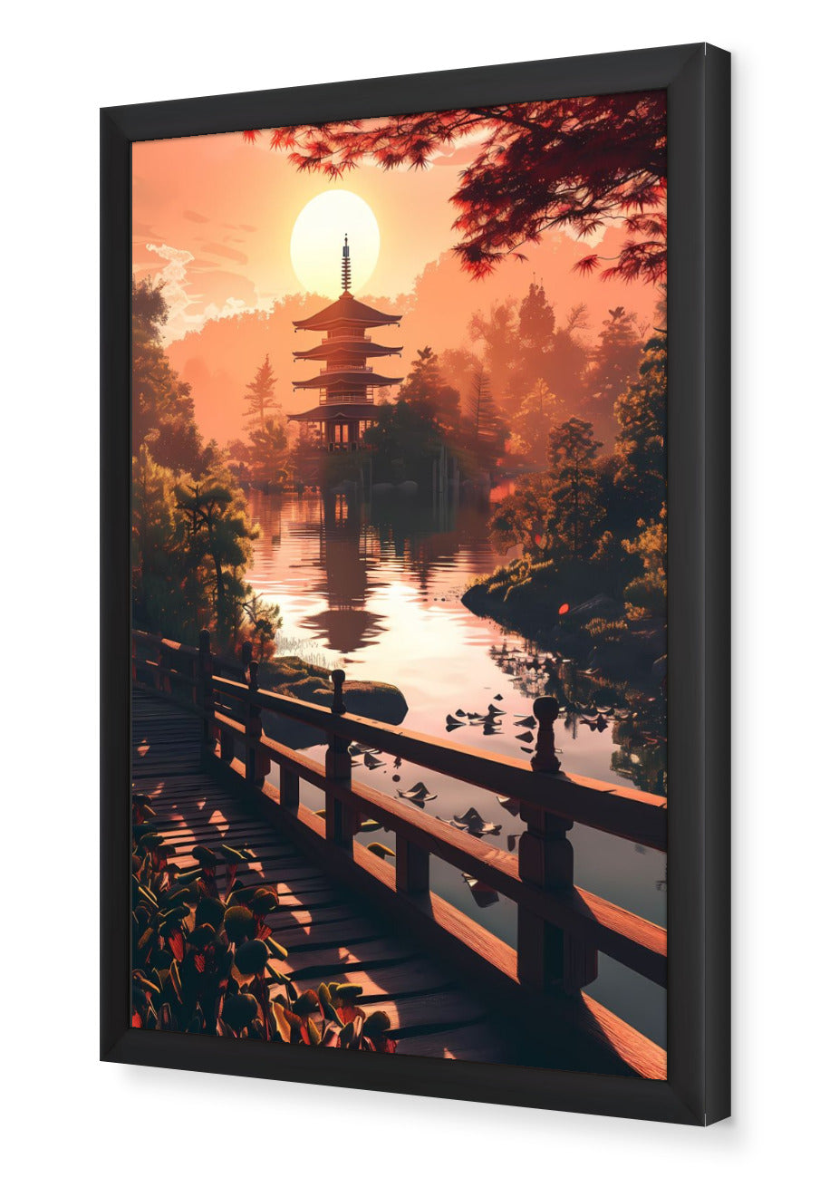 At Dusk Framed Poster